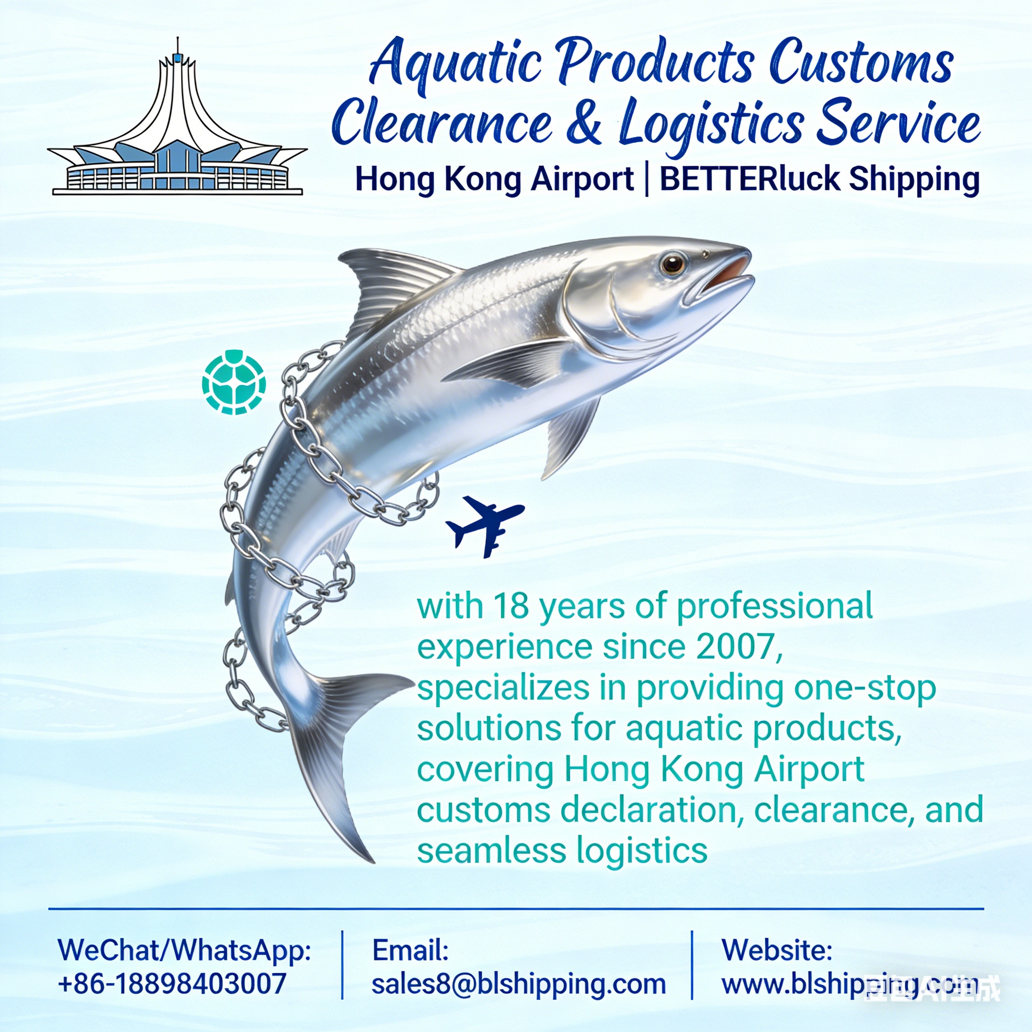 Aquatic Products Hong Kong airport customs clearance agent