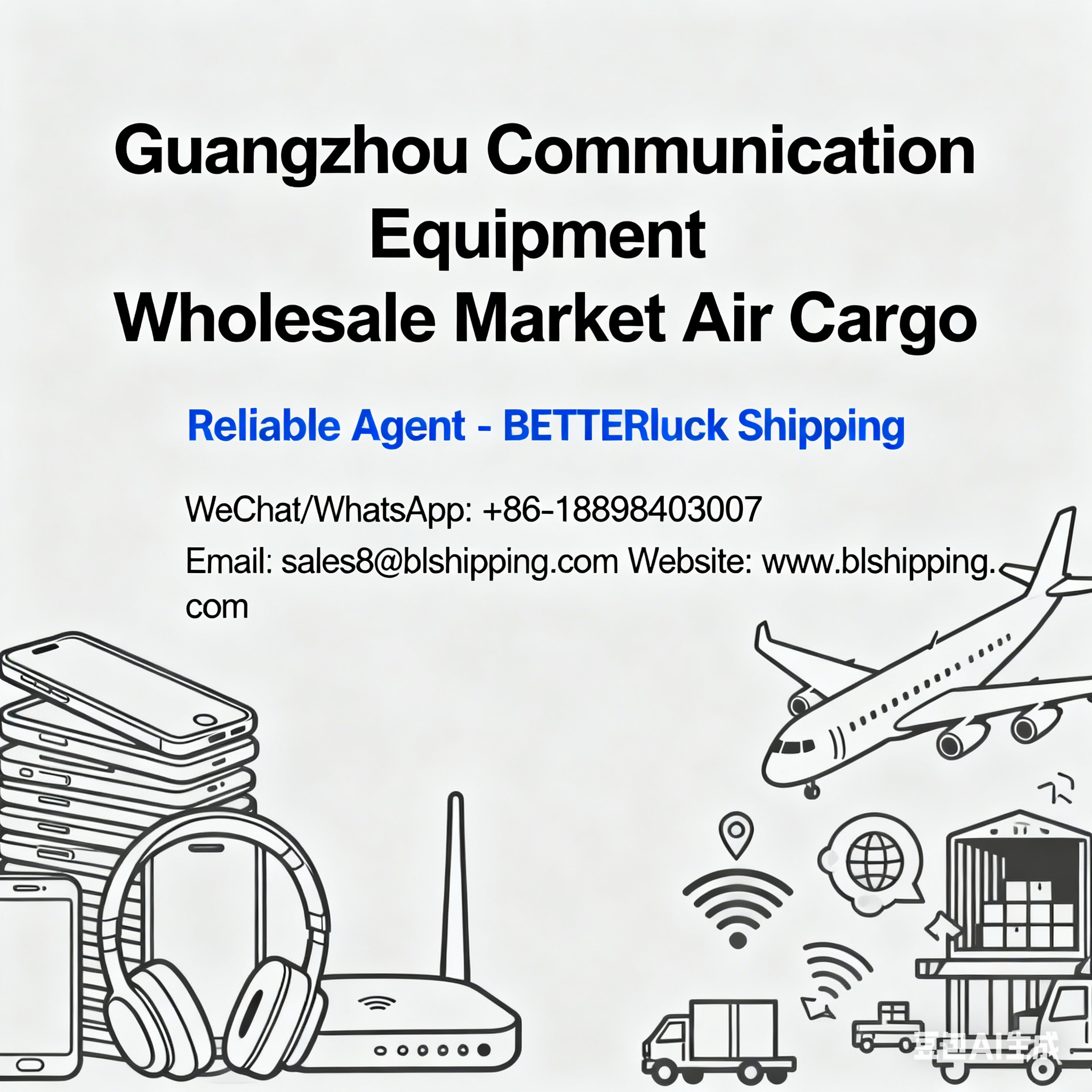 Cargo Guangzhou Communication Equipment Wholesale Markets Air
