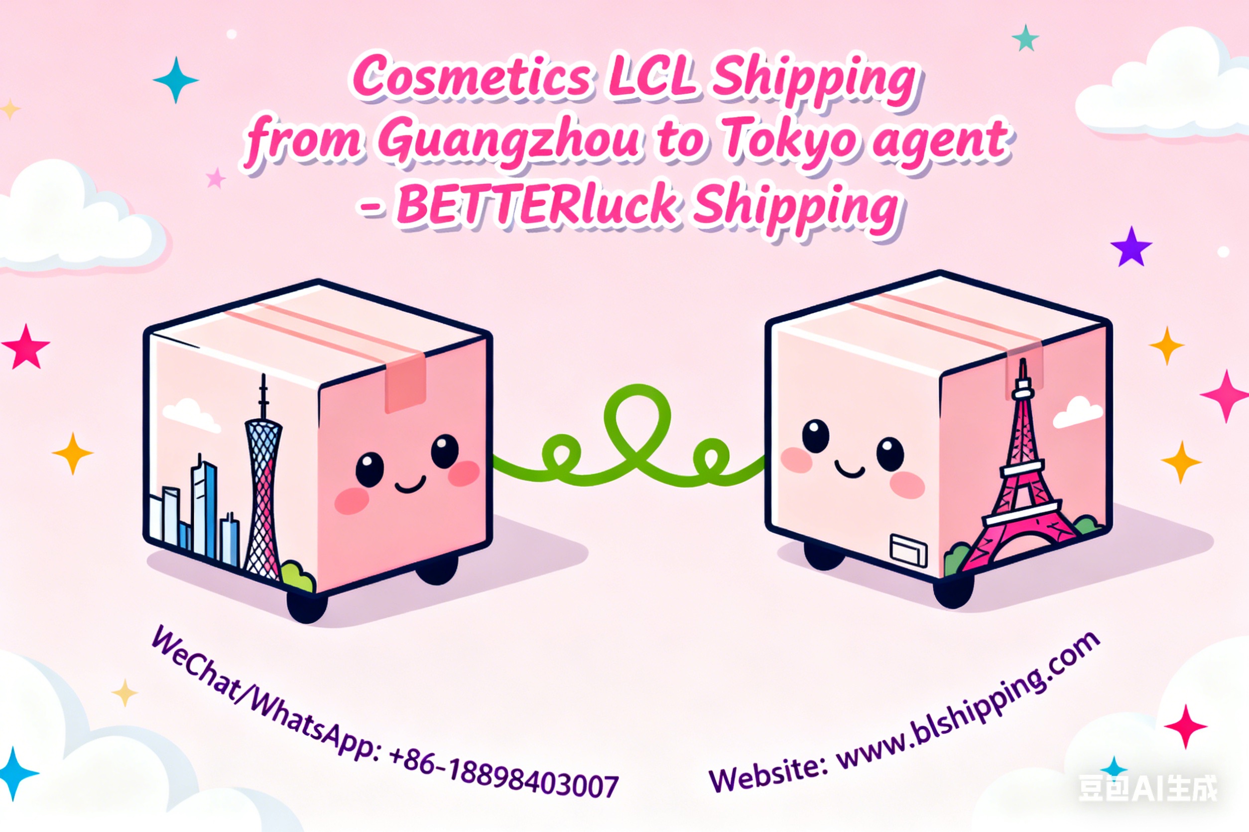 Cosmetics LCL Shipping from Guangzhou to Tokyo agent