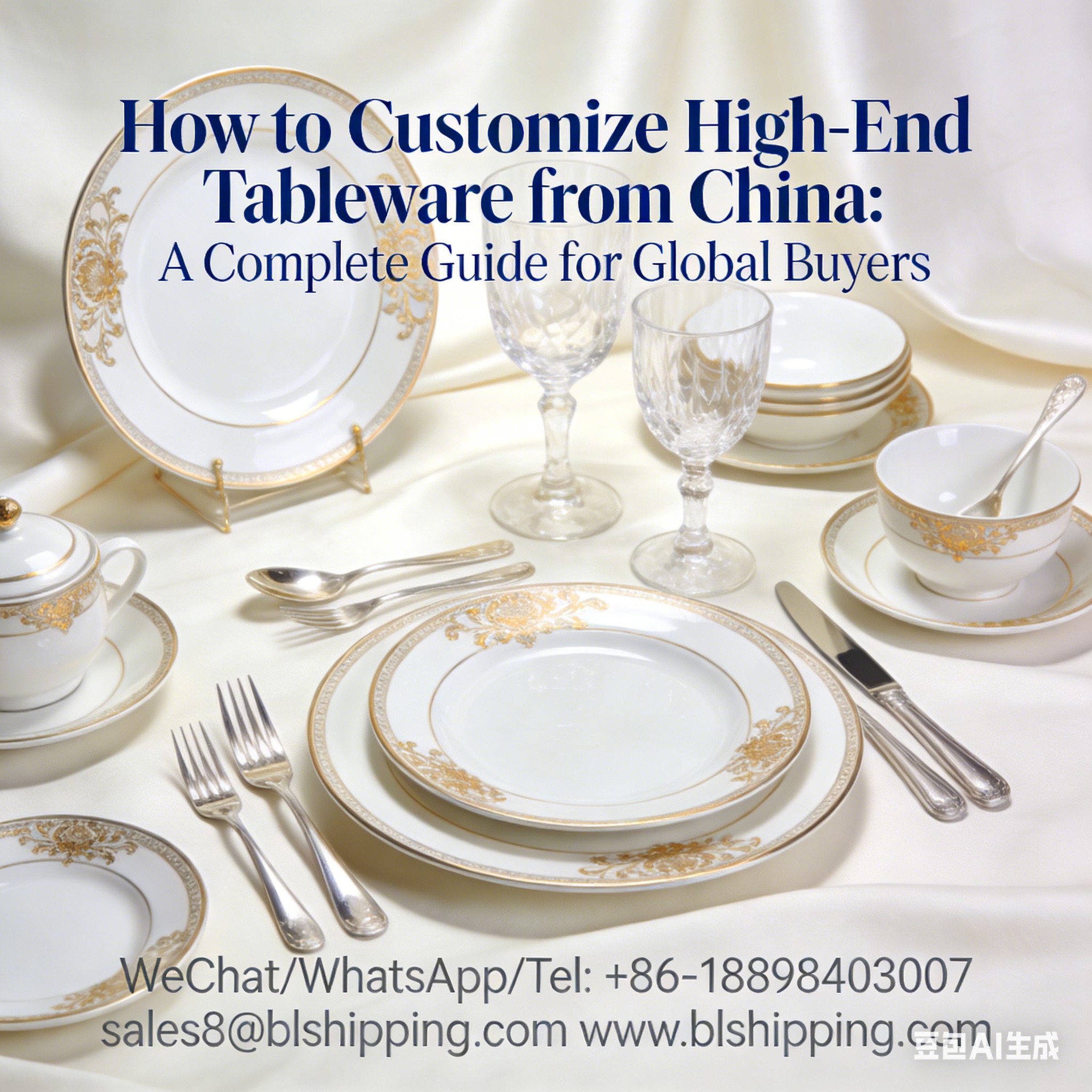 Customize High-End Tableware from China for Global Buyers