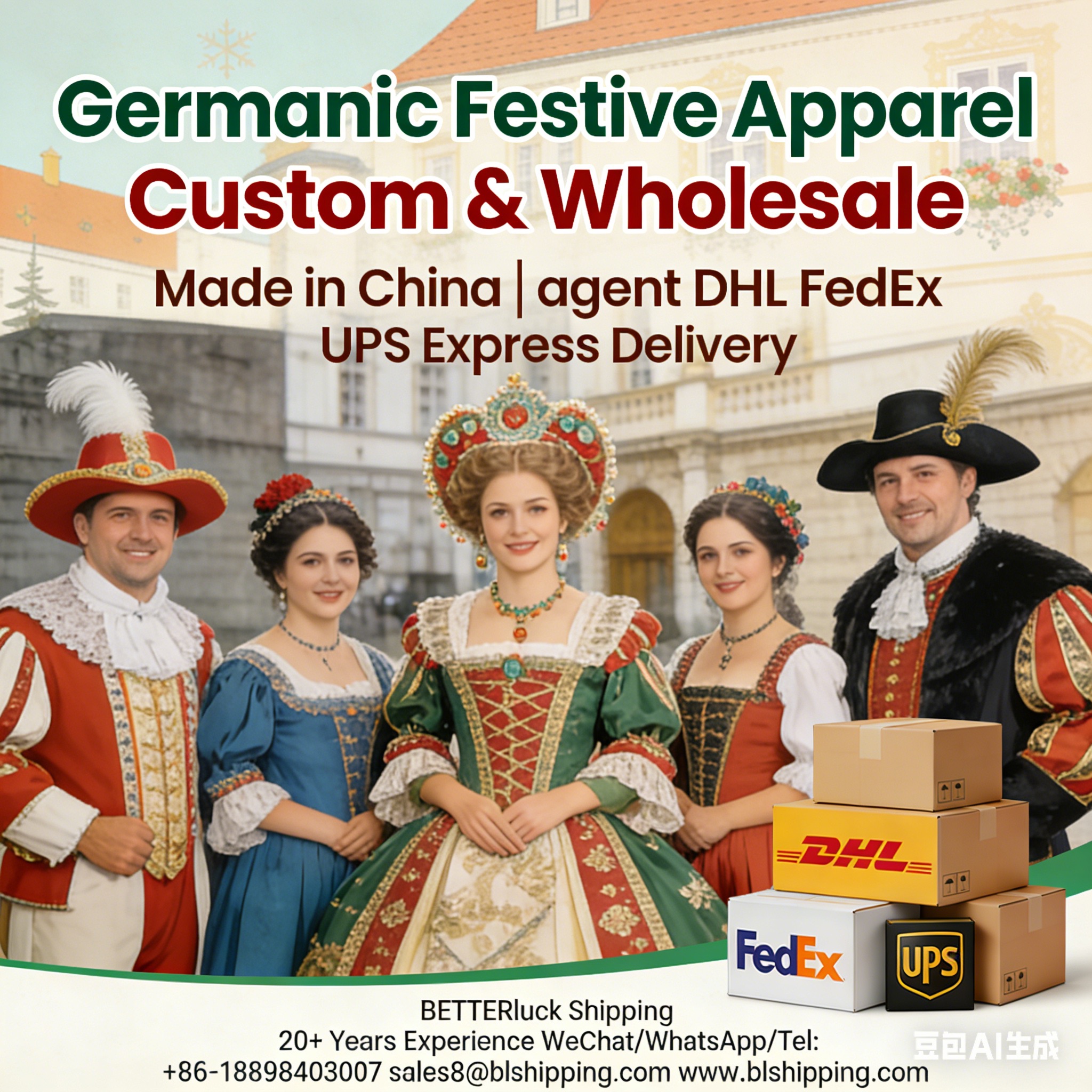 Germanic Apparel China cargo air courier express delivery fast