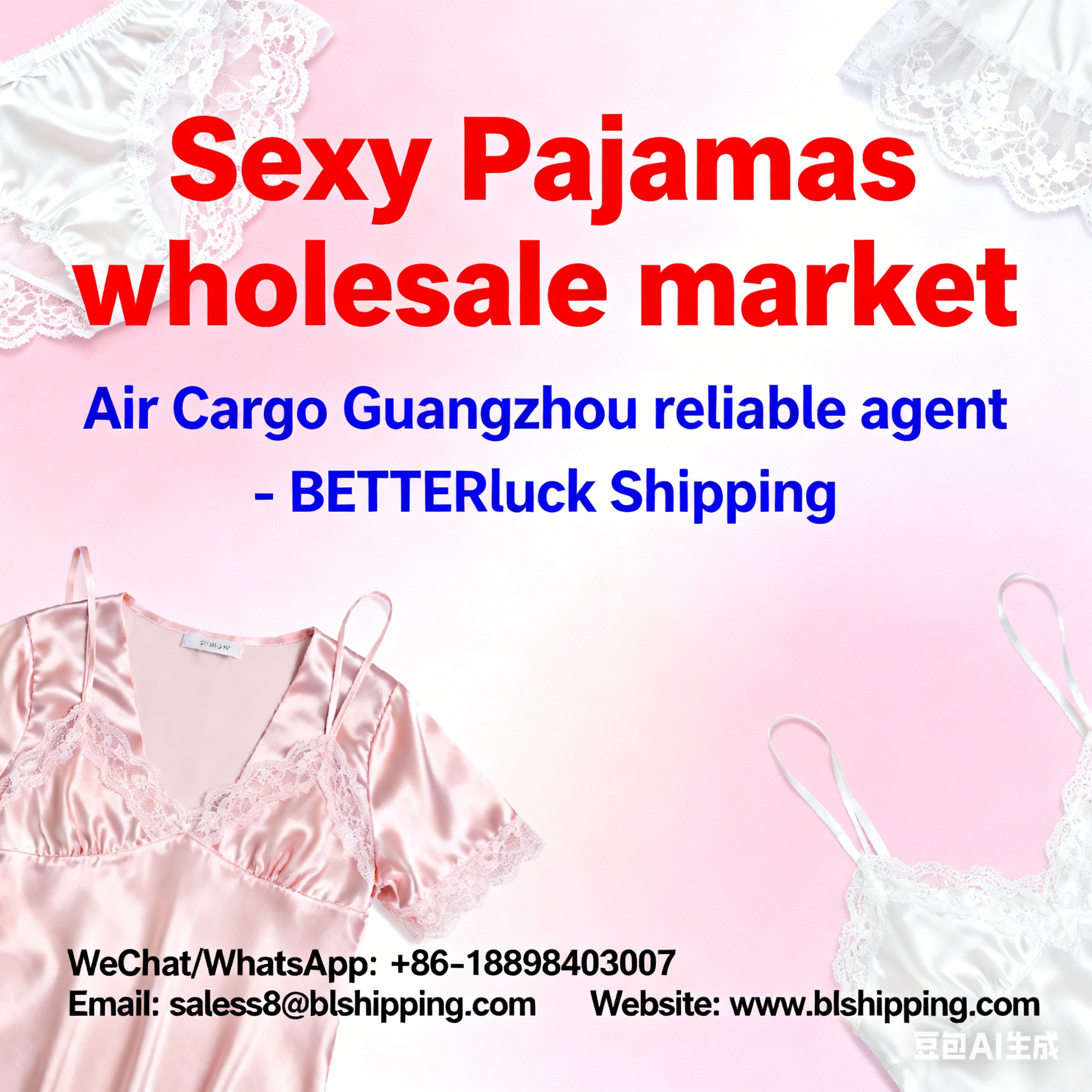 Sexy Pajamas supplier Air Cargo Guangzhou reliable agent
