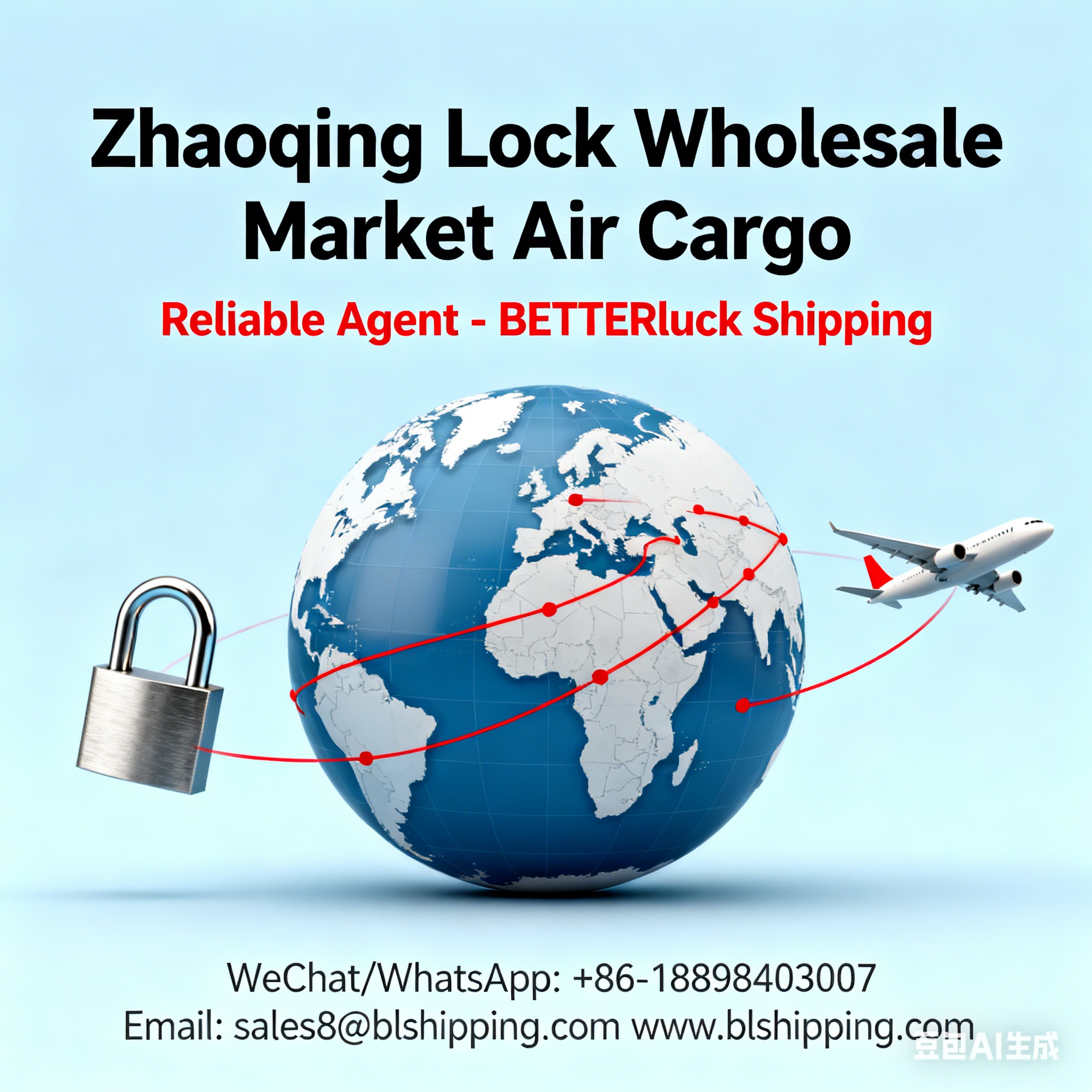Zhaoqing Lock Wholesale Market Air Cargo Reliable Agent